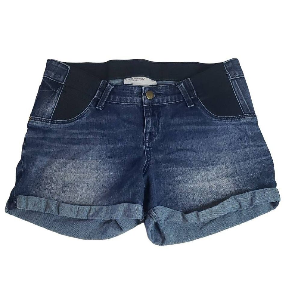 Liz‎ Lange Maternity Jean Shorts Small